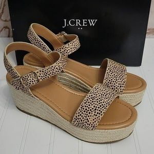 J.crew heeled sandals